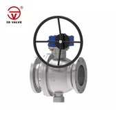 Valvola a sfera resistente all'usura con sede in metallo