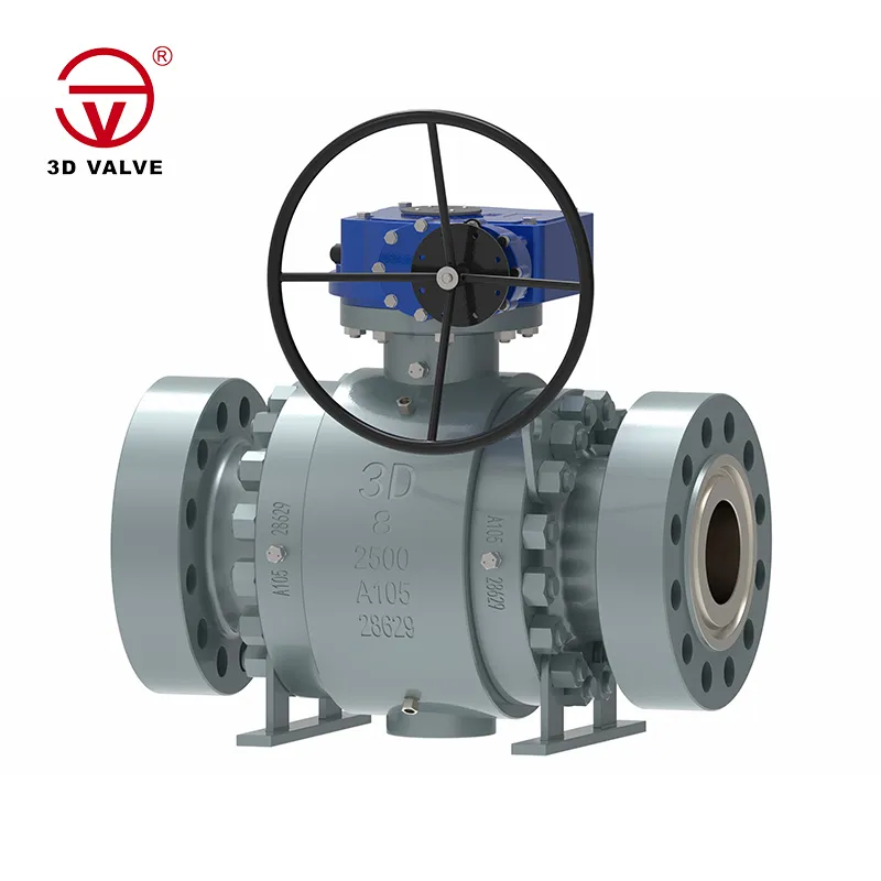 Valvola a sfera trunnion ad alta pressione ad alte prestazioni